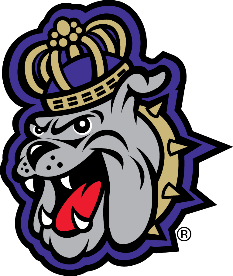 James Madison Dukes 2013-2016 Alternate Logo 01 iron on paper